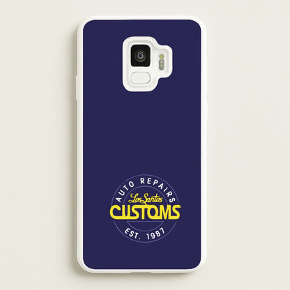 Los Santos Customs - Video Game  - GTA Phone Case for Galaxy S9