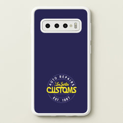 Los Santos Customs - Video Game  - GTA Phone Case for Galaxy S10