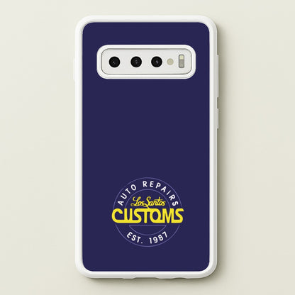 Los Santos Customs - Video Game  - GTA Phone Case for Galaxy S10