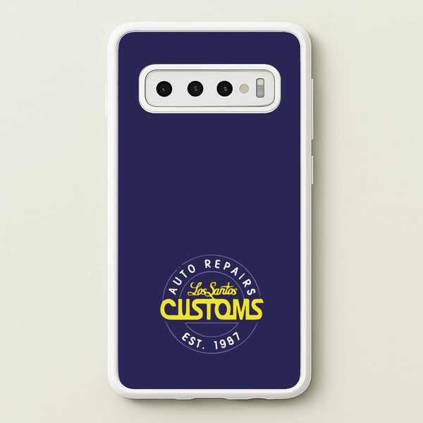Los Santos Customs - Video Game  - GTA Phone Case for Galaxy S10