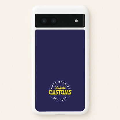 Los Santos Customs - Video Game  - GTA Phone Case for Google Pixel 7a