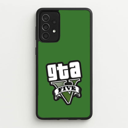 Green Five - Video Game  - GTA Phone Case for Galaxy A52 / A52s