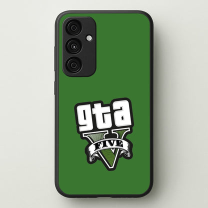 Green Five - Video Game  - GTA Phone Case for Galaxy A15
