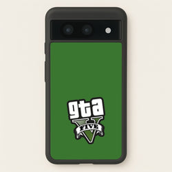 Green Five - Video Game  - GTA Phone Case for Google Pixel 8a