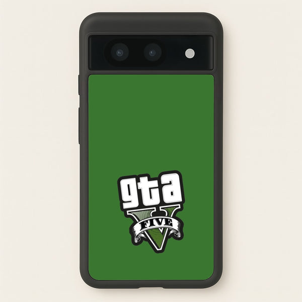 Green Five - Video Game  - GTA Phone Case for Google Pixel 8a