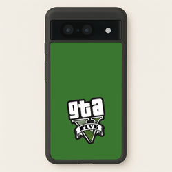 Green Five - Video Game  - GTA Phone Case for Google Pixel 8