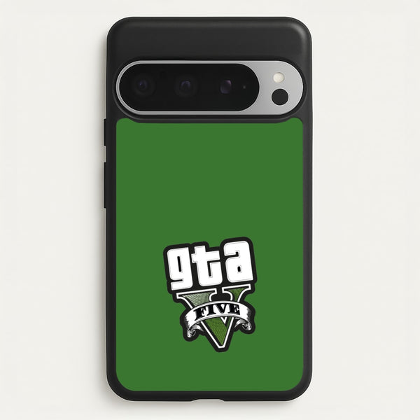 Green Five - Video Game  - GTA Phone Case for Google Pixel 9 Pro XL