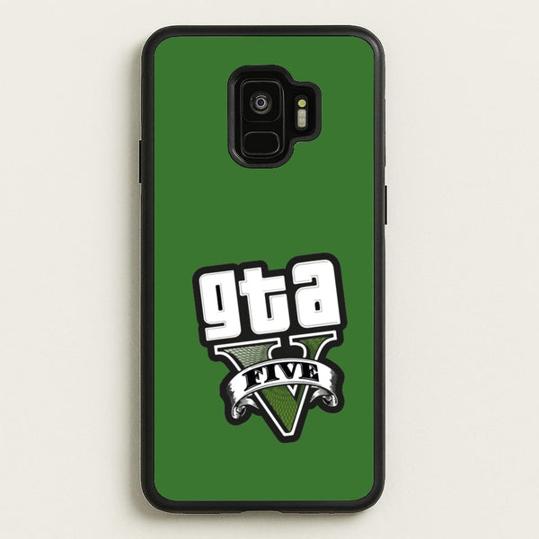 Green Five - Video Game  - GTA Phone Case for Galaxy S9