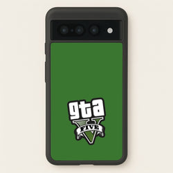 Green Five - Video Game  - GTA Phone Case for Google Pixel 7 Pro