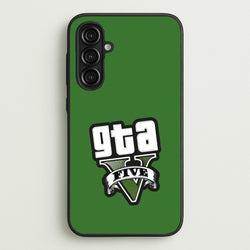Green Five - Video Game  - GTA Phone Case for Galaxy A16