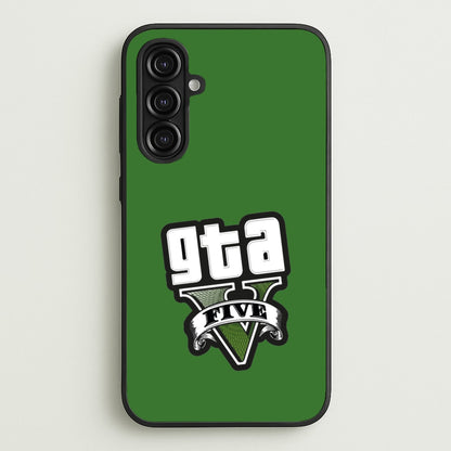 Green Five - Video Game  - GTA Phone Case for Galaxy A16