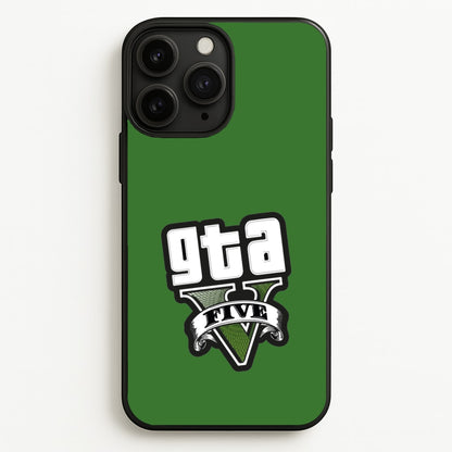 Green Five - Video Game  - GTA Phone Case for iPhone 11 Pro Max