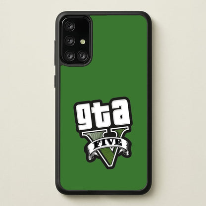 Green Five - Video Game  - GTA Phone Case for Galaxy A71