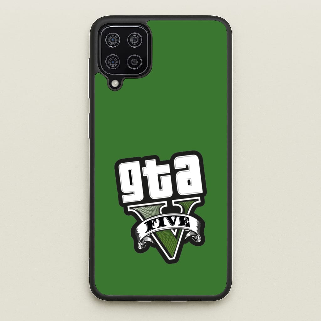 Green Five - Video Game  - GTA Phone Case for Galaxy A12
