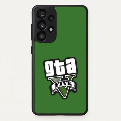 Green Five - Video Game  - GTA Phone Case for Galaxy A53