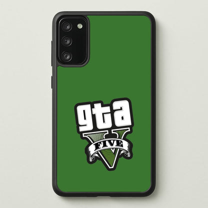 Green Five - Video Game  - GTA Phone Case for Galaxy S20