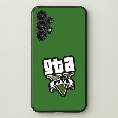 Green Five - Video Game  - GTA Phone Case for Galaxy A13