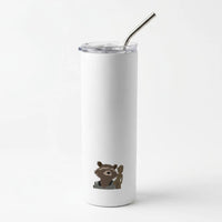 Rocket Raccoon And Groot - GOTG Skinny Tumbler