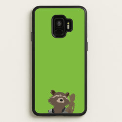 Rocket Raccoon And Groot - GOTG  - Marvel Phone Case for Galaxy S9