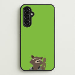 Rocket Raccoon And Groot - GOTG  - Marvel Phone Case for Galaxy A14