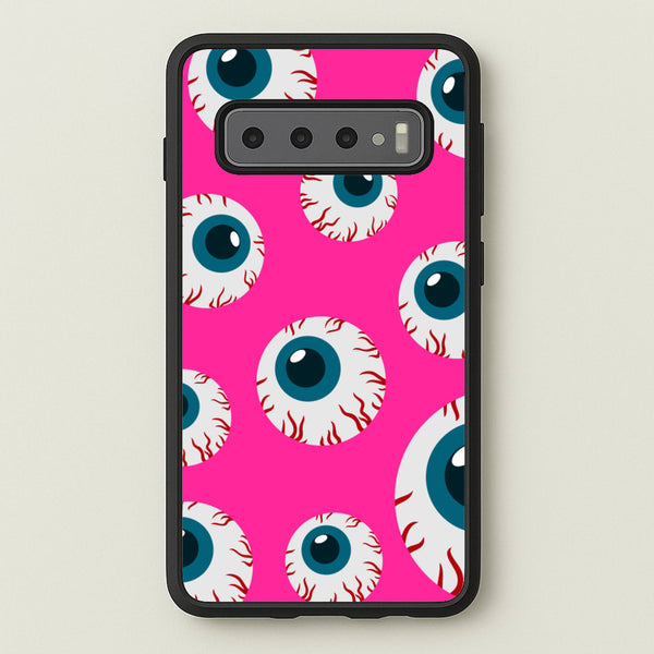 Spooky Eye Pattern  -  Phone Case for Galaxy S10