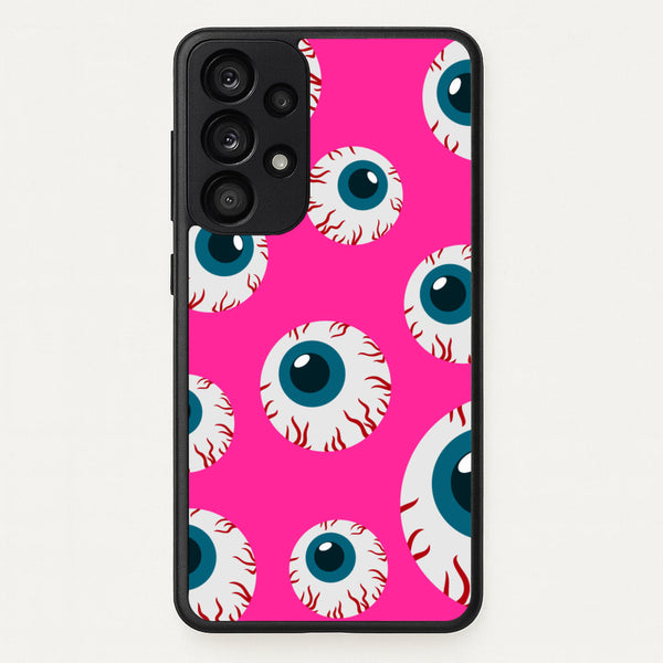Spooky Eye Pattern  -  Phone Case for Galaxy A53