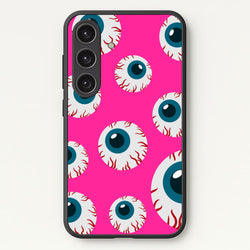 Spooky Eye Pattern  -  Phone Case for Galaxy S24