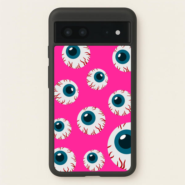 Spooky Eye Pattern  -  Phone Case for Google Pixel 7