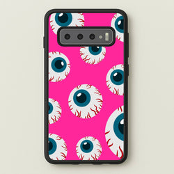 Spooky Eye Pattern  -  Phone Case for Galaxy S10 Plus