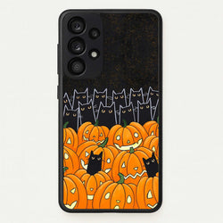 Black Cats & Lanterns - Halloween  -  Phone Case for Galaxy A33