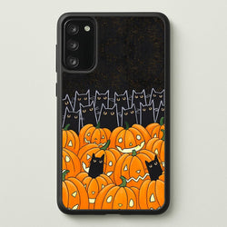 Black Cats & Lanterns - Halloween  -  Phone Case for Galaxy A41