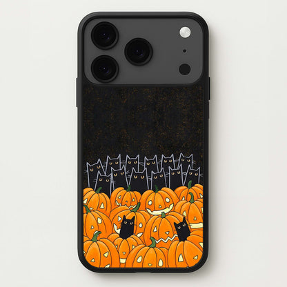 Black Cats & Lanterns - Halloween Phone Case for iPhone 17 Pro