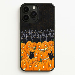 Black Cats & Lanterns - Halloween  -  Phone Case for iPhone 11 Pro