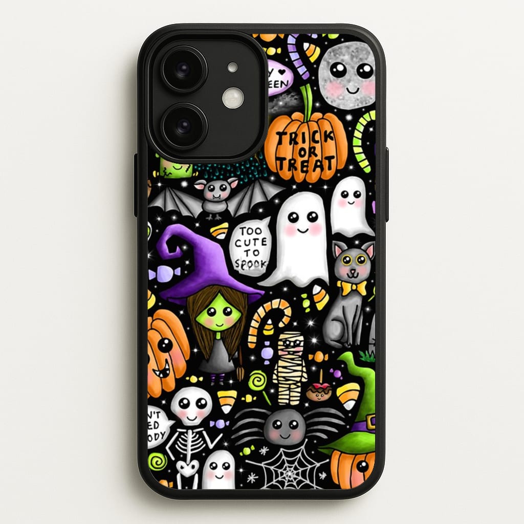 Colourful Halloween Pattern  -  Phone Case for iPhone 11