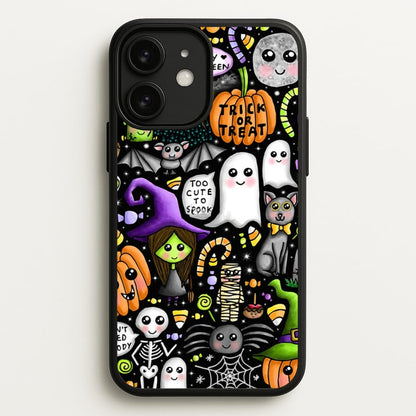 Colourful Halloween Pattern  -  Phone Case for iPhone 11
