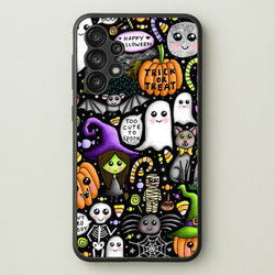Colourful Halloween Pattern  -  Phone Case for Galaxy A13