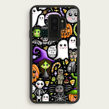 Colourful Halloween Pattern  -  Phone Case for Galaxy S9 Plus