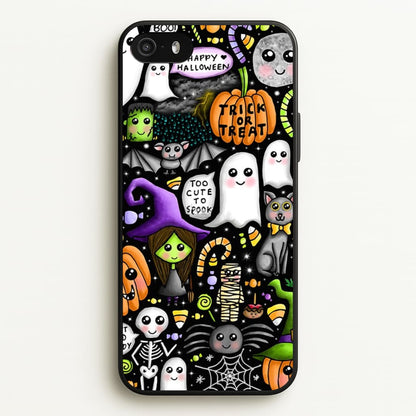 Colourful Halloween Pattern  -  Phone Case for iPhone 5 / 5s / SE 2016