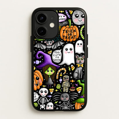 Colourful Halloween Pattern  -  Phone Case for iPhone 12 / 12 Pro
