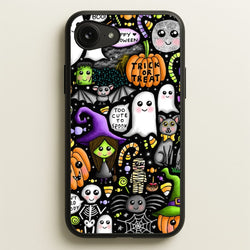 Colourful Halloween Pattern  -  Phone Case for iPhone 16e