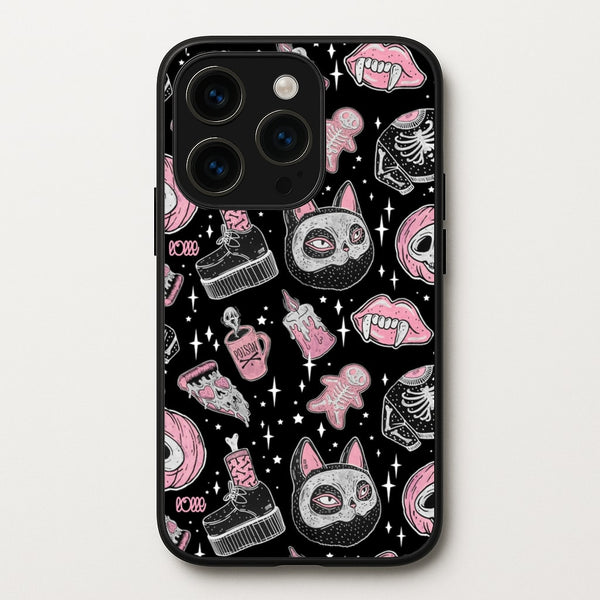 Spooks or Creeps Halloween  -  Phone Case for iPhone 14 Pro