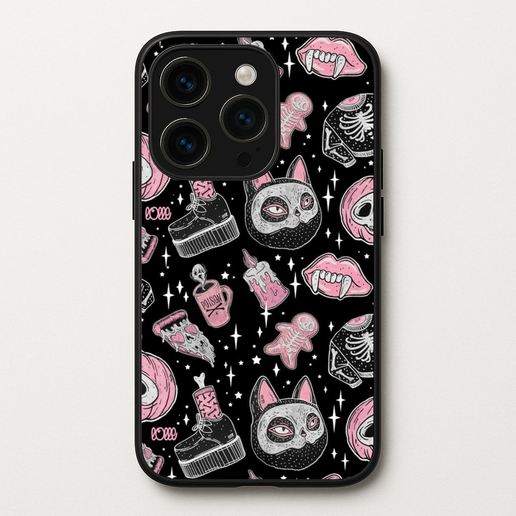 Spooks or Creeps Halloween  -  Phone Case for iPhone 14 Pro Max