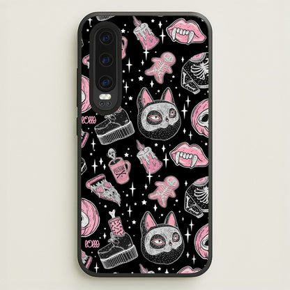 Spooks or Creeps Halloween  -  Phone Case for Huawei P30