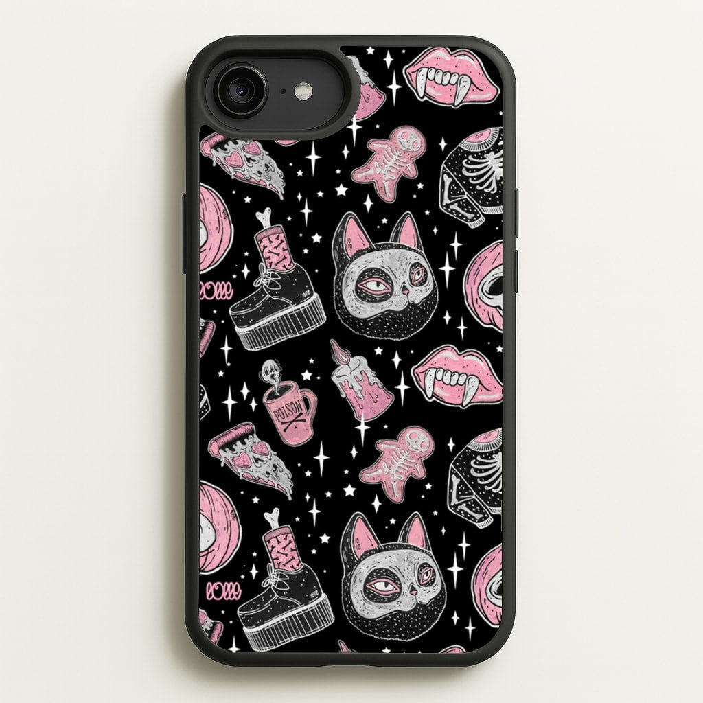 Spooks or Creeps Halloween  -  Phone Case for iPhone 6 Plus / 7 Plus / 8 Plus