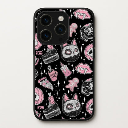 Spooks or Creeps Halloween  -  Phone Case for iPhone 15 Pro
