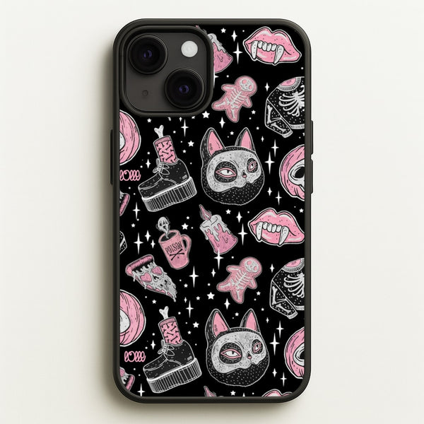 Spooks or Creeps Halloween  -  Phone Case for iPhone 13 Mini