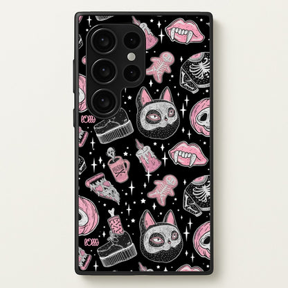 Spooks or Creeps Halloween  -  Phone Case for Galaxy S24 Ultra