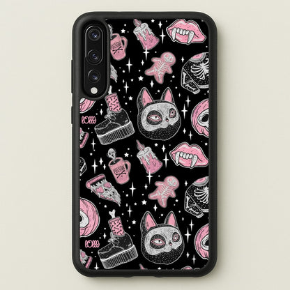 Spooks or Creeps Halloween  -  Phone Case for Huawei P20 Pro