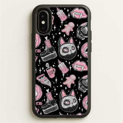 Spooks or Creeps Halloween  -  Phone Case for iPhone X / XS