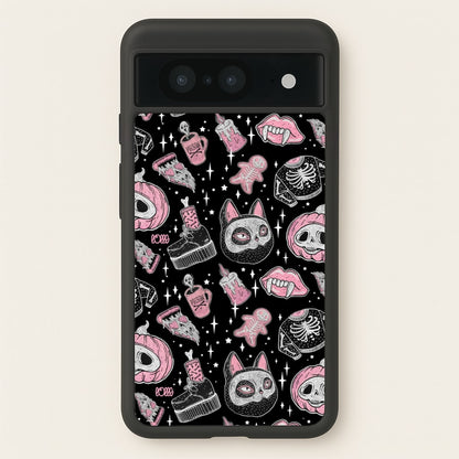 Spooks or Creeps Halloween  -  Phone Case for Google Pixel 8